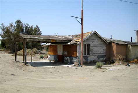 abandoned | This abandoned gas station is in the desert just… | Flickr