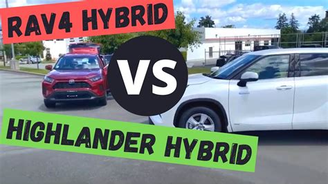 RAV4 HYBRID VS. HIGHLANDER HYBRID - WHAT IS BETTER FOR YOU? - YouTube