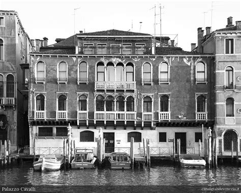 Canal Grande di Venezia - Catalogo illustrato - Palazzo Cavalli