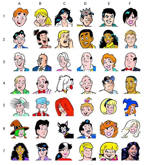 archie Cartoon Character | Archie Comics Characters (images) | Archie comics characters, Comic ...