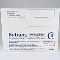 BUTRANS Prescription & Dosage Information - MPR