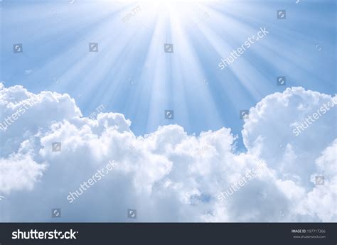 Blue Sky Clouds Sun Stock Illustration 197717366 | Shutterstock