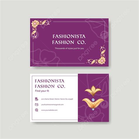 Watercolor Italianinspired Name Card Design Template Floral Folkloric Traditional Vector, Floral ...