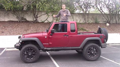 Here's Why the Jeep Wrangler Pickup Truck Is Awesome - YouTube