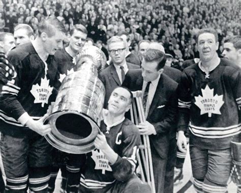 George Armstrong - Toronto Maple Leafs Captain & The Stanley Cup ...