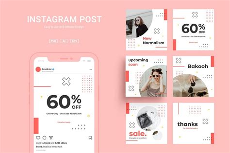 50+ Best Instagram Templates & Banners | Design Shack
