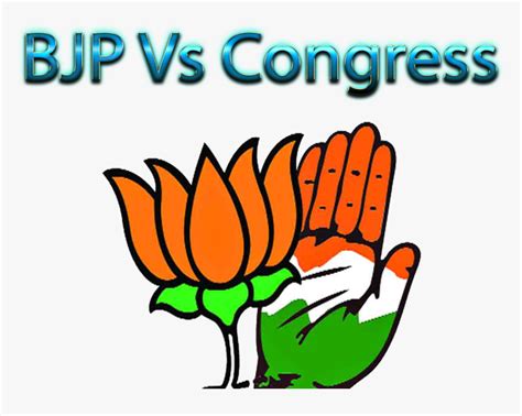 Bjp Vs Congress Png Free Images - Congress Party Logo Hand, Transparent ...