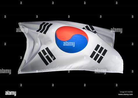 National Flag of Korea Stock Photo - Alamy