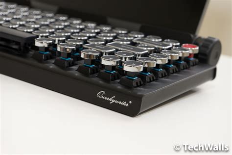 Qwerkywriter Review - the Bluetooth Typewriter-Inspired Mechanical Keyboard for Geeks