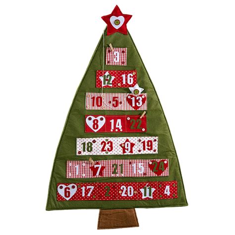 Fabric Advent Calendar "Christmas Tree"