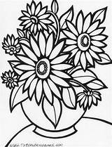 Flower Coloring Pages  The Barn sketch template