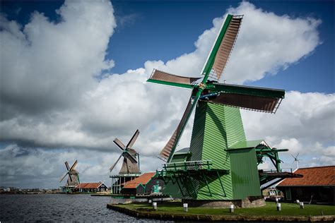 Zaandam Windmills | Old style windmills at Zaandam, a few mi… | Flickr