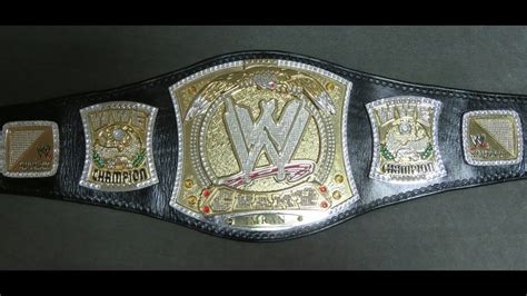 WWE SPINNER CHAMPIONSHIP ADULT REPLICA (Version 2) - YouTube