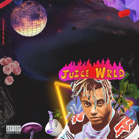 Some Juice Wrld Fan Art Album Cover I Made : r/JuiceWRLD