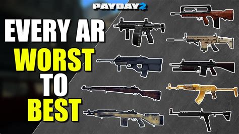 Payday 2 best assault rifles - gsmmasa