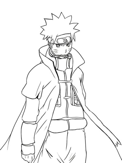 Naruto shippuden coloring pages to download and print for free