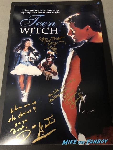 Teen Witch cast signed autograph poster robyn lively mandy ingbar ...