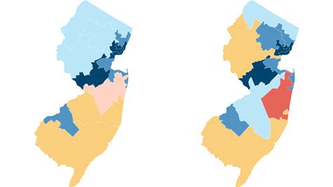 New Jersey redistricting 2022: Congressional maps by district