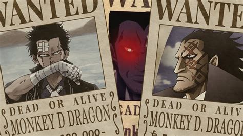 Les 5 Incidents Qui Ont Conduit à L'augmentation De La Prime De Monkey D Dragon - Manga-universe.net