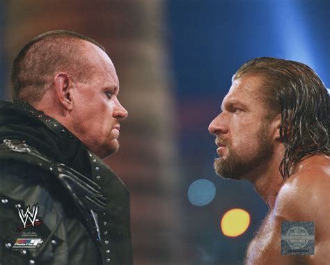 The Undertaker vs Triple H WWE Photofile 8x10" Photo – RetroWrestling.com