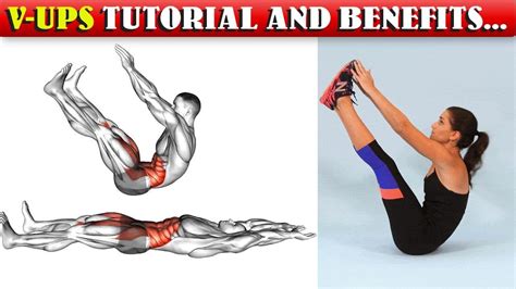 How to Do V-Ups and V-Ups Benefits | V-Up Exercise Tutorial | Amazing ...