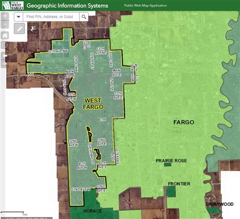 GIS/Interactive Map | West Fargo, ND