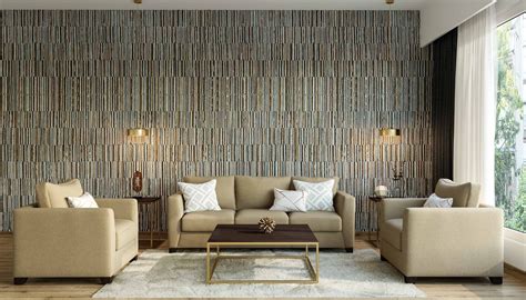 100+ Living Room Wallpaper Design | Ideas For Your Interiors - Livspace