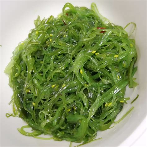 Edible Frozen Seaweed Wakame Salad Cut Stem Wholesale - China Undaria ...