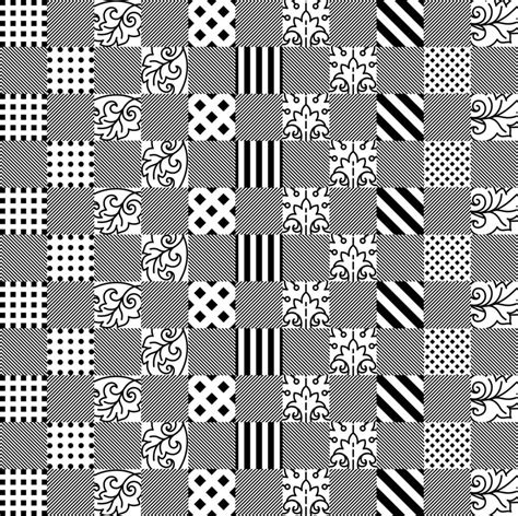 Fashionable black square pattern 3587004 Vector Art at Vecteezy