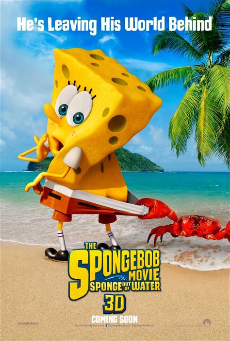 NickALive!: Nickelodeon Movies Unveils First "The SpongeBob Movie: Sponge Out of Water" Teaser ...