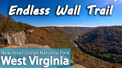 New River Gorge National Park - Endless Wall Trail - Day 1 - YouTube