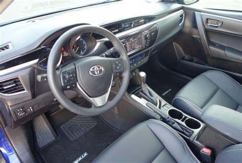 2015 Toyota Corolla S Premium | 2015 Corolla Interior - Automobiles | Gayot