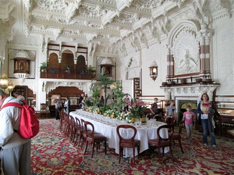 General view of the Durbar Room at Osborne House, Isle of Wight. | Grand staircase, Isle of ...