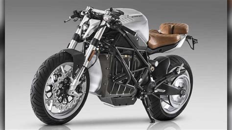 E-Racer Motorcycle Turns The Zero SR/F Into A Café Racer