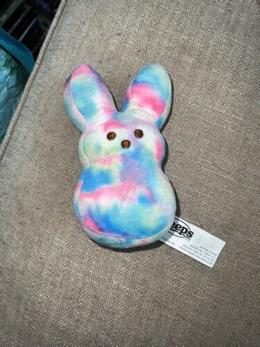 Peeps Bunny Plush Rainbow Tie Dyed 47475027712 | eBay