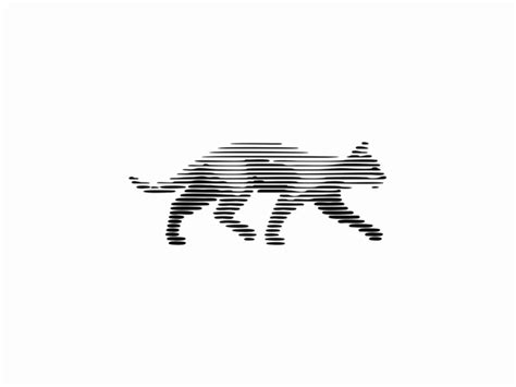 Scratchboard Cat Logo | Scratchboard cat, Cat logo design, Ascii art