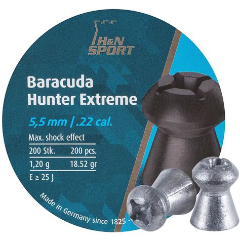 H&N Baracuda Hunter Extreme .22 Air Gun Pellets | Academy