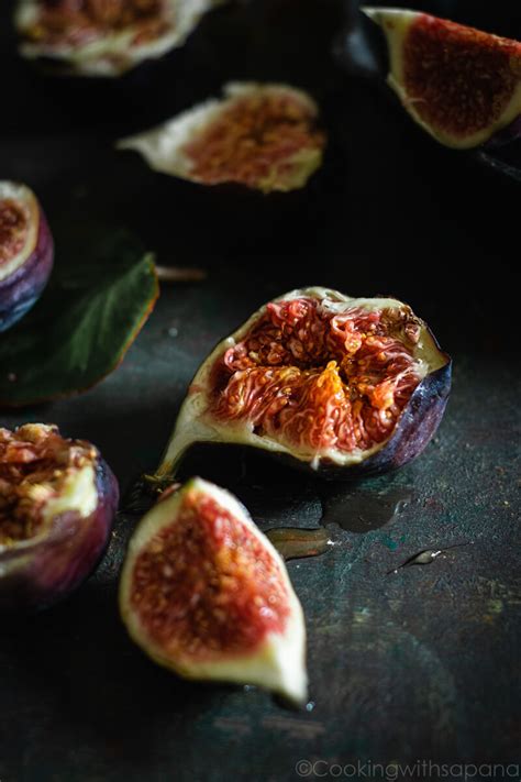 Honey Roasted Figs, How to eat Fresh Figs - KIF