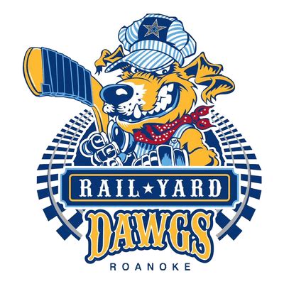 Roanoke Rail Yard Dawgs Logo transparent PNG - StickPNG