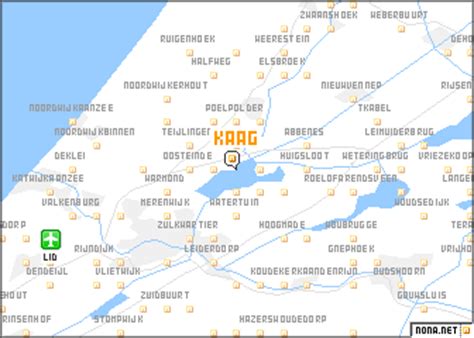 Kaag (Netherlands) map - nona.net