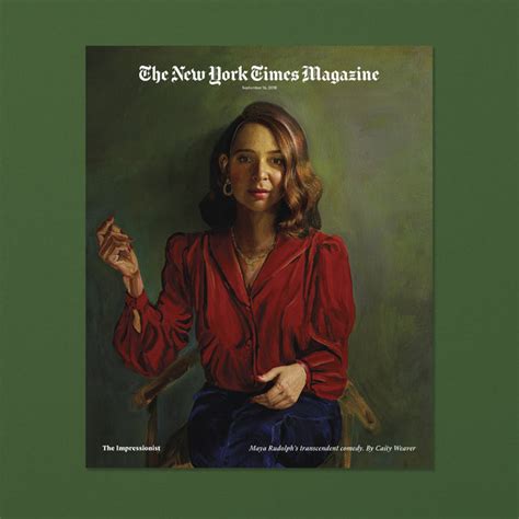 Behind the Cover: Maya Rudolph - The New York Times