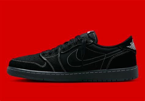 Travis Scott Air Jordan 1 Low Black Phantom DM7866-001 | SneakerNews.com