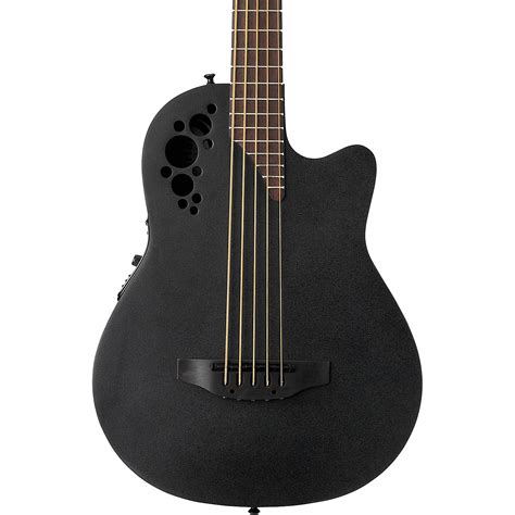 Ovation B7785TX-5 Elite Mid-Depth 5-String Acoustic-Electric Bass ...