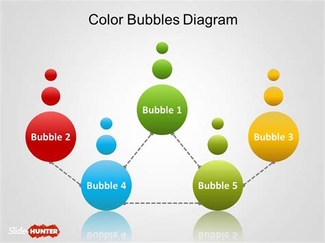 Free Simple Bubbles Diagram for PowerPoint