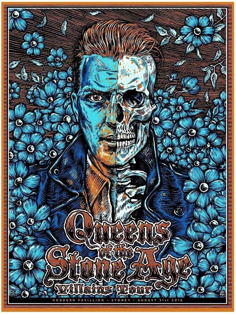 Queens of the Stone Age gig posters from Beyond the Pale | Queens of ...