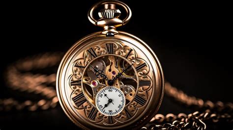 Premium Photo | A gold pocket watch