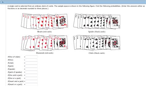 A Single Card Is Selected From An Ordinary Deck ... | Chegg.com
