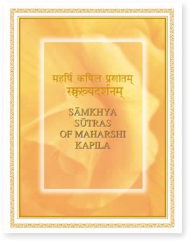 Samkhya Sutras of Kapila – Maharishi International University Press