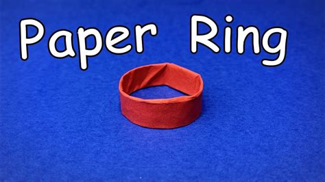 How to make a paper rings origami ring easy origami art – Artofit