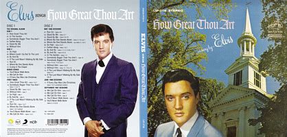 How Great Thour Art - Elvis Presley CD - FTD Label